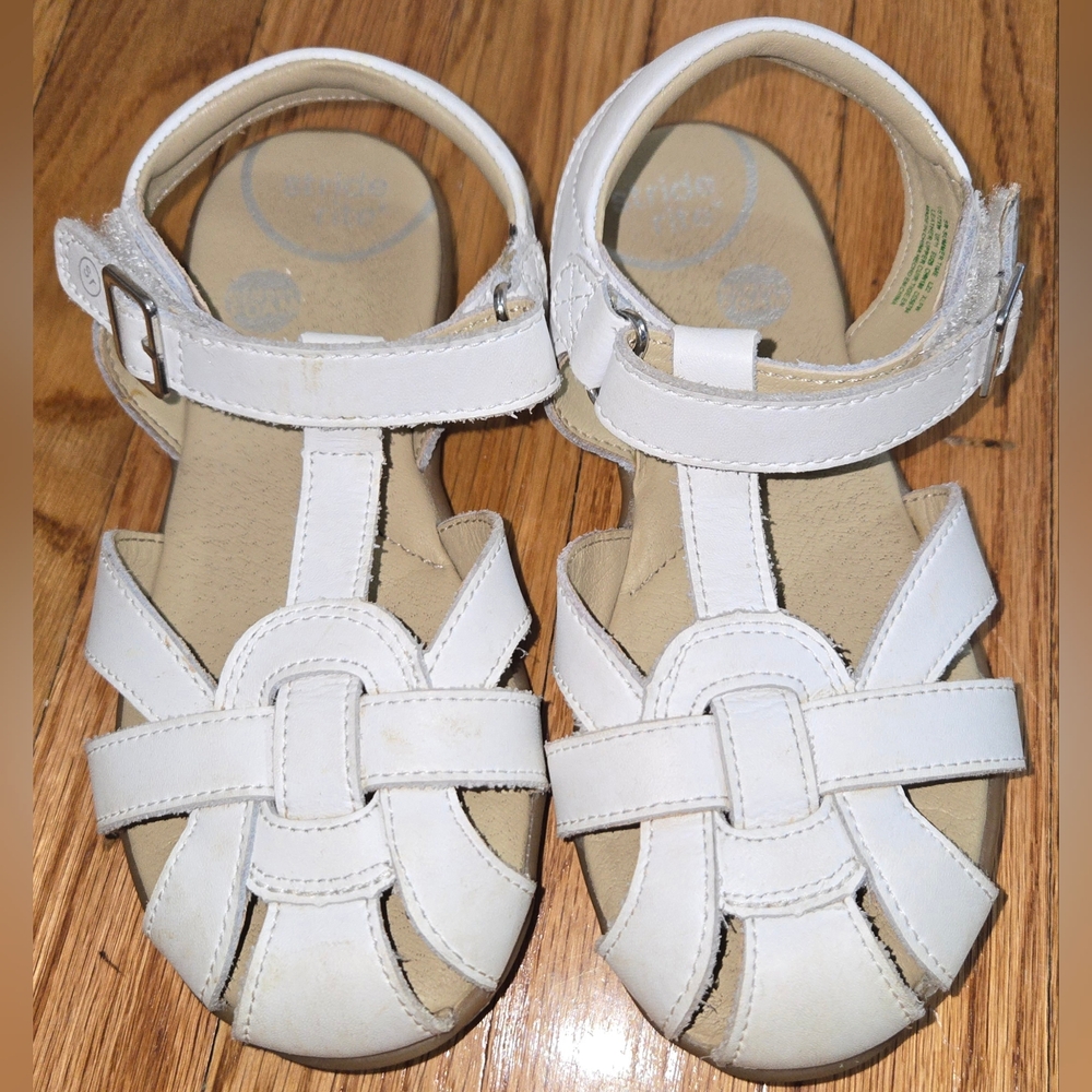 NWOT 12 Extra Wide Stride Rite Leather Sandals